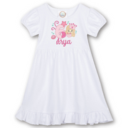 Mermaid Princess Birthday Shirt in Pink