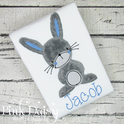 Boys Appliqué Bunny Shirt