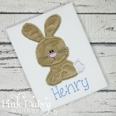 Boys Appliqué Bunny Shirt