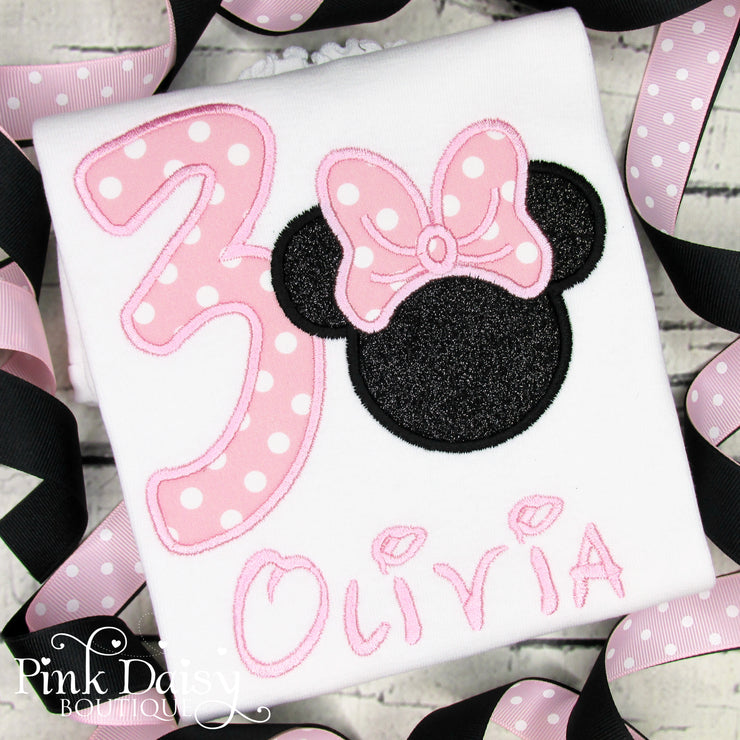 Miss Mouse Birthday Shirt