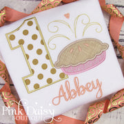Sweetie Pie Appliqué Birthday Shirt for Girls