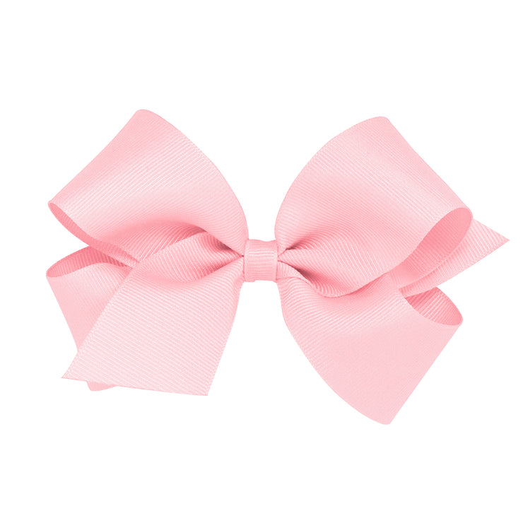 Light Pink Classic Grosgrain Hair Bow