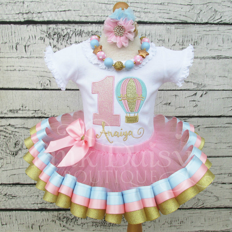 Hot Air Balloon Birthday Tutu Outfit