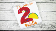 Taco TWOsday Birthday Tutu Outfit